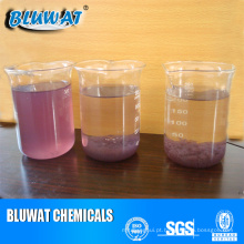 Produtos químicos cor-de-rosa do tratamento de águas residuais das tintas da cor
